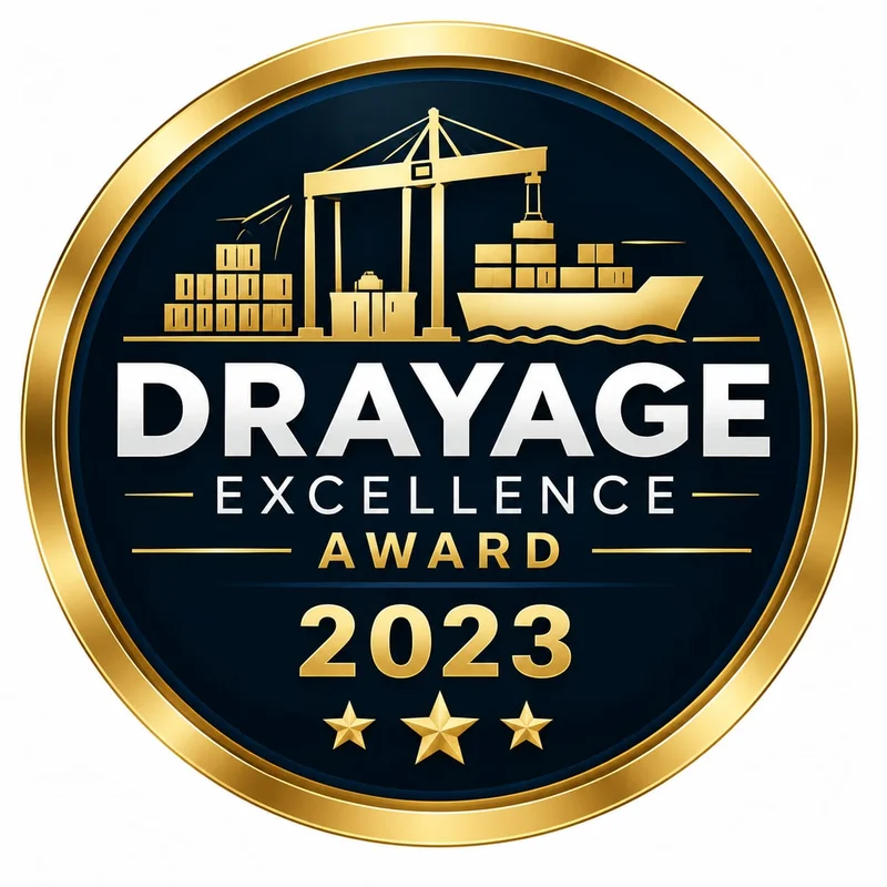 Drayage Excellence Award 2023 badge