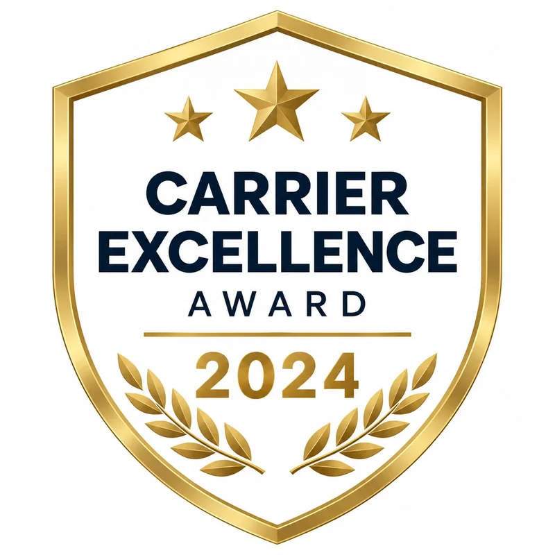 Carrier Excellence Award 2024 badge