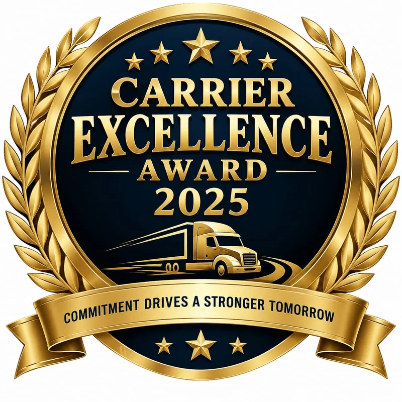 Carrier Excellence Award 2025 badge